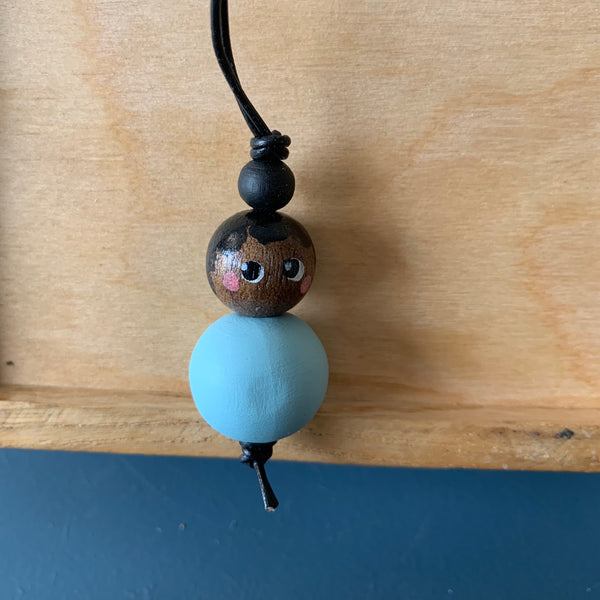 Miss Marker - Strikkemarkør (mørkt træ)