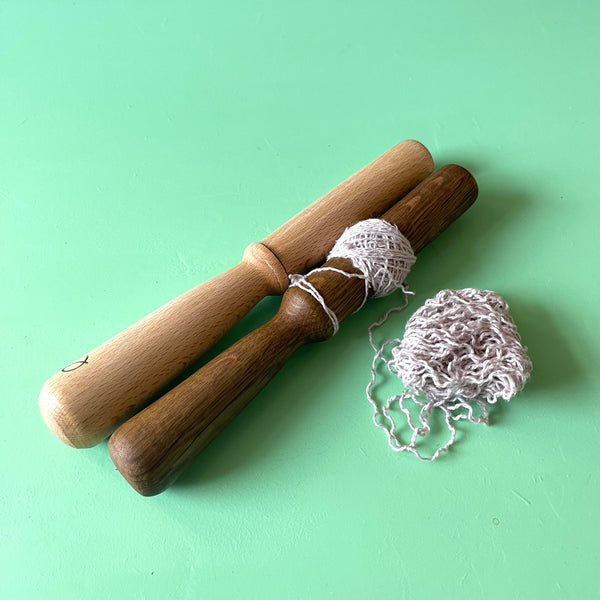 Vindepinde i røget eg og bøg