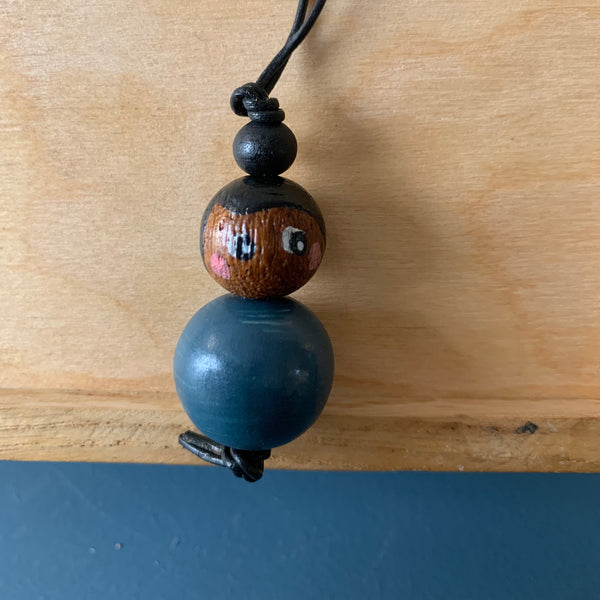 Miss Marker - Strikkemarkør (mørkt træ)