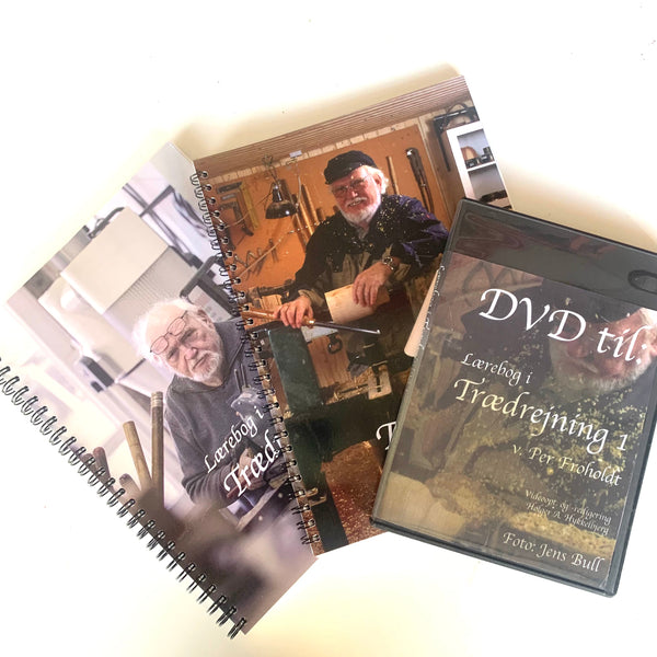 Per Froholdt Lærebog i trædrejning 1 på dvd