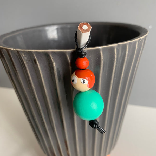 Miss Marker - Strikkemarkør (lyst træ)