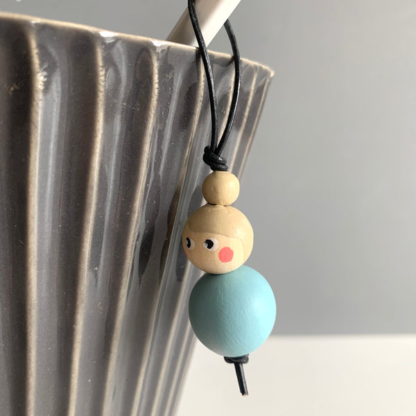 Miss Marker - Strikkemarkør (lyst træ)