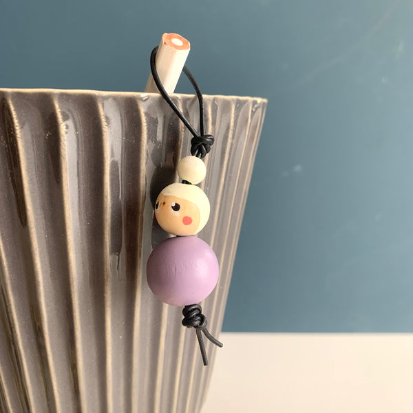 Miss Marker - Strikkemarkør (lyst træ)