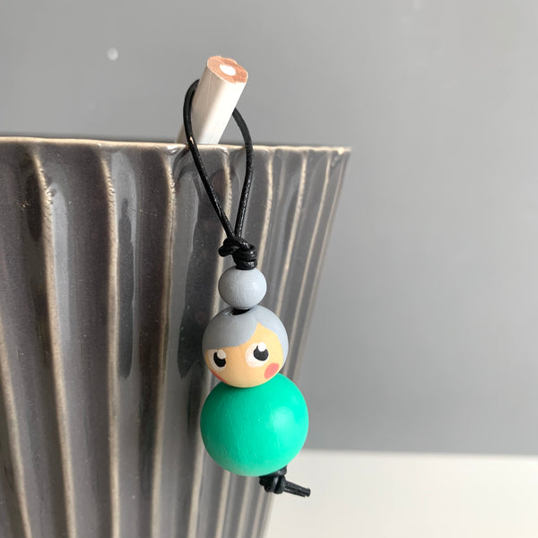 Miss Marker - Strikkemarkør (lyst træ)