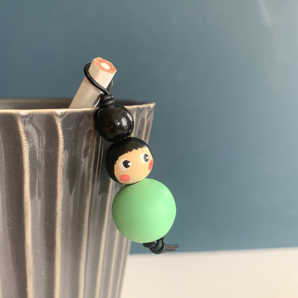 Miss Marker - Strikkemarkør (lyst træ)