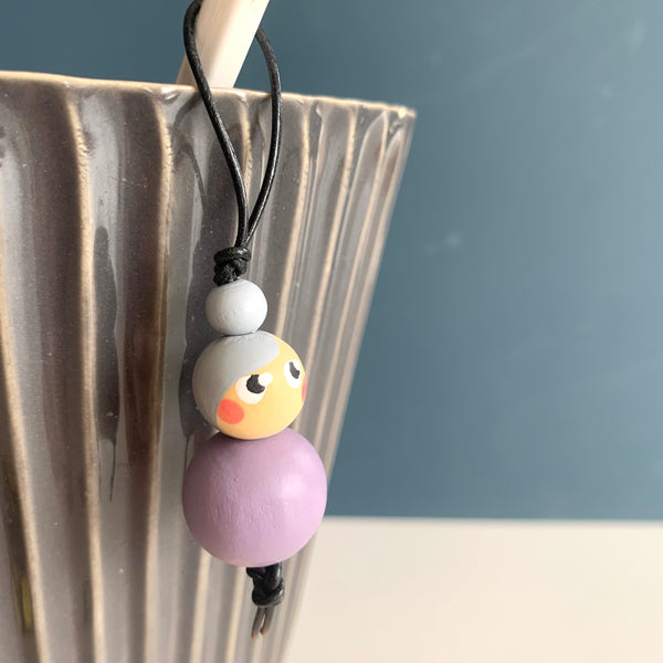 Miss Marker - Strikkemarkør (lyst træ)