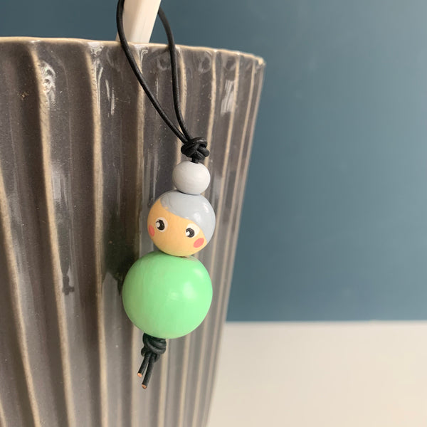 Miss Marker - Strikkemarkør (lyst træ)