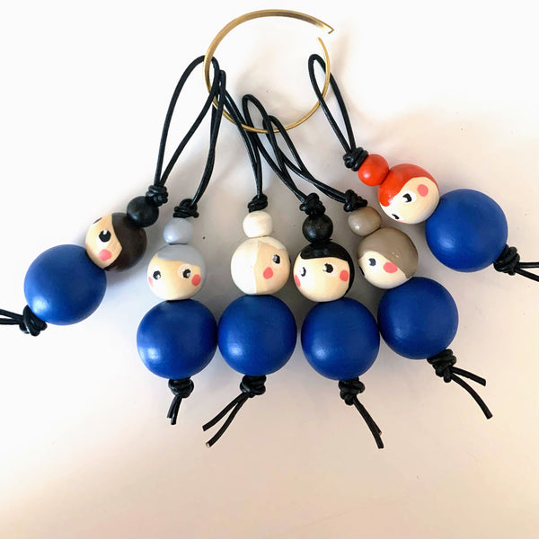 Miss Marker - Strikkemarkør (lyst træ)