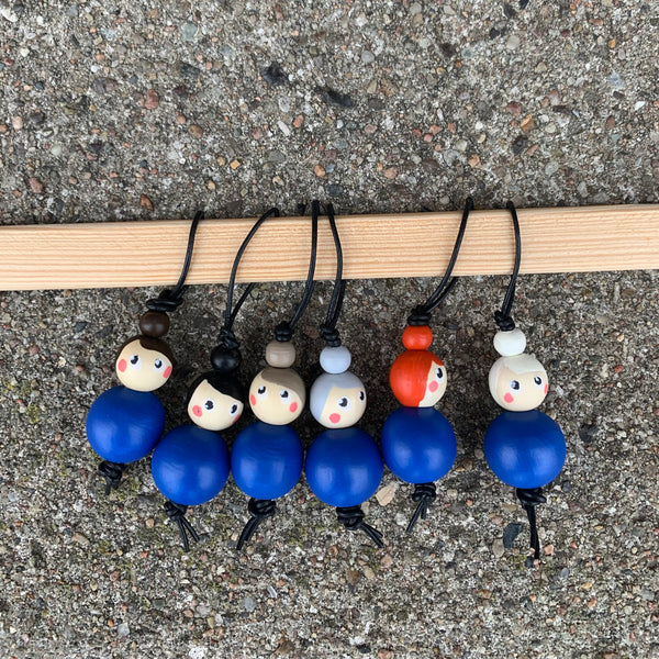 Miss Marker - Strikkemarkør (lyst træ)