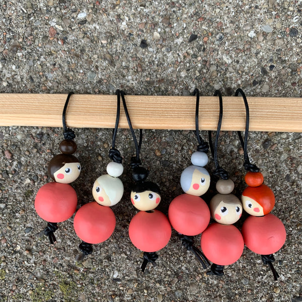 Miss Marker - Strikkemarkør (lyst træ)