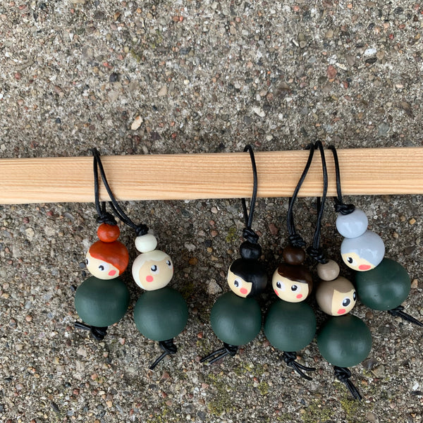 Miss Marker - Strikkemarkør (lyst træ)