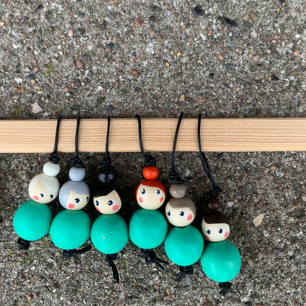 Miss Marker - Strikkemarkør (lyst træ)