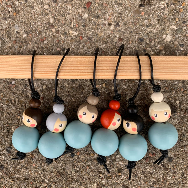 Miss Marker - Strikkemarkør (lyst træ)