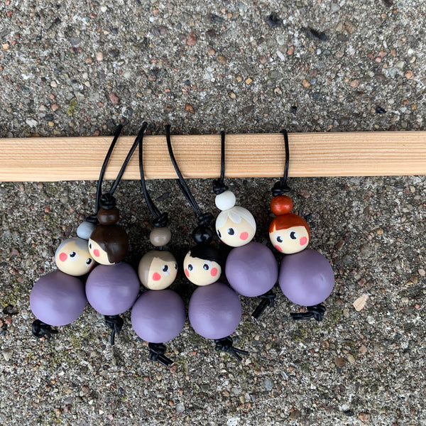 Miss Marker - Strikkemarkør (lyst træ)