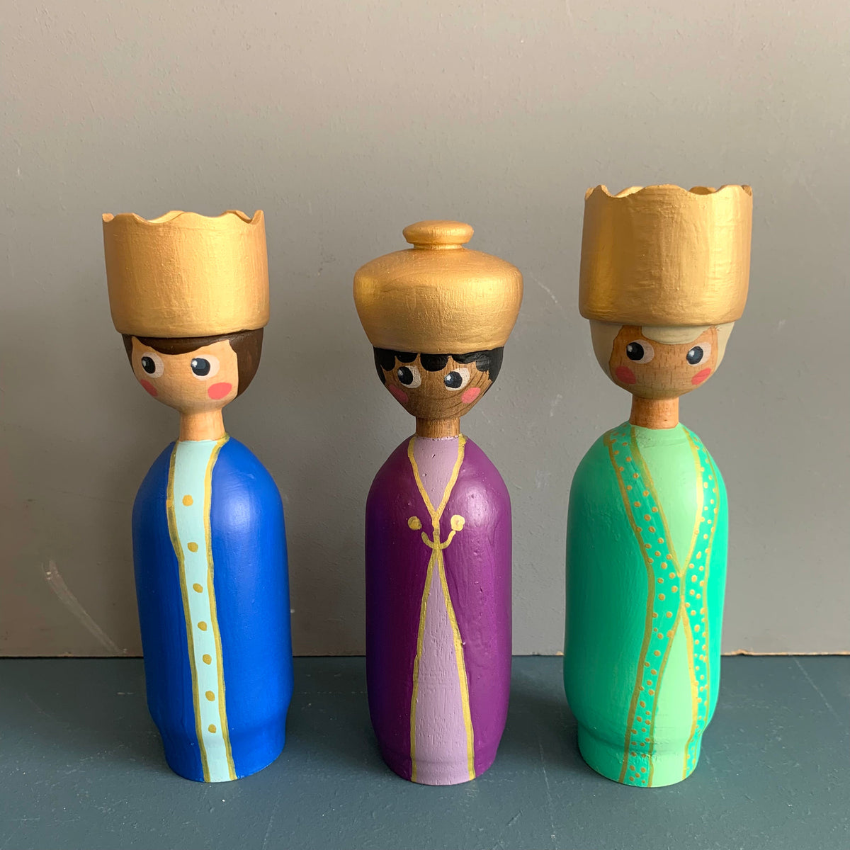 Kasper, Melchior og Balthasar samlet – Helligtrekonger